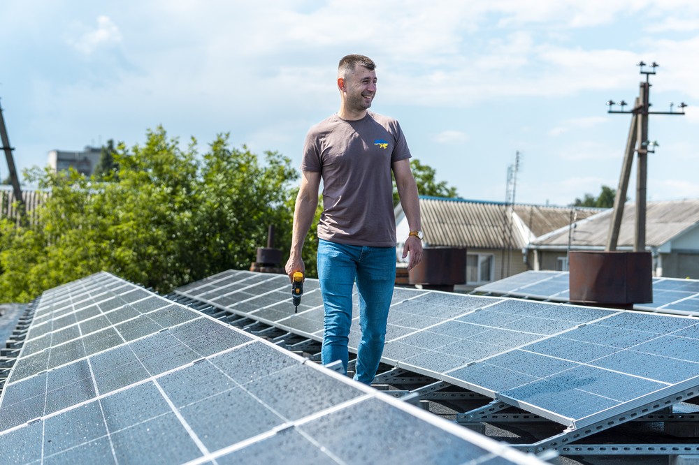 PV-Anlage auf dem Spital